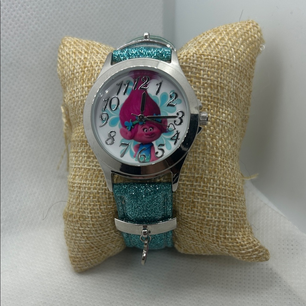Glittery Blue Trolls Watch